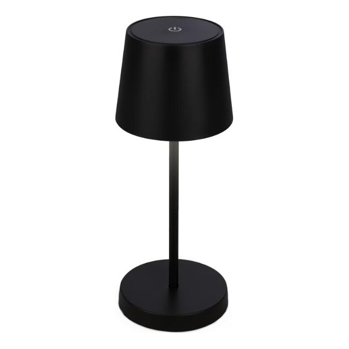 Briloner 7423015 - LED Pritemdomas įkraunamas lauko Stalinis šviestuvas LED/2,6W/5V IP44 2000 mAh juoda