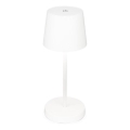 Briloner 7423016 - LED reguliuojama įkraunama lauko stalinė lempa LED/2,6W/5V 2000mAh IP44 balta