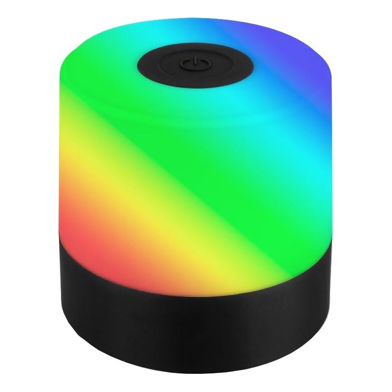 Briloner 7462015 - LED RGB Įkraunamas lauko Stalinis šviestuvas LED/1,5W/5V IP44 juoda