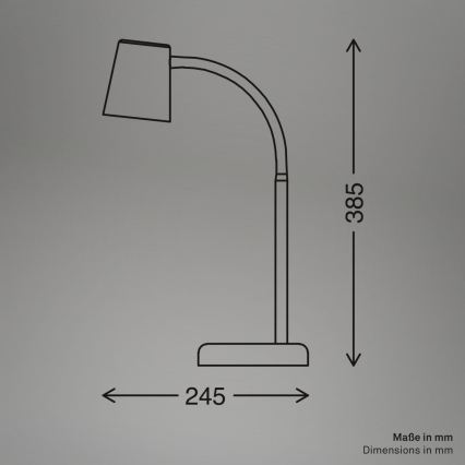 Briloner 7476-011 - Stalinis šviestuvas SKRIVA 1xGU10/9W/230V smėlinis