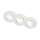 Briloner 7586036 - Komplektas 3 vnt. KLIRA įleidžiamų vonios LED šviestuvų, LED/4,9W/230V, 2500/3000/4000K, IP23, balti