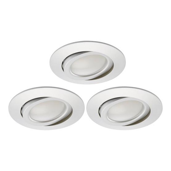 Briloner 8309-039 - KOMPLEKTAS 3x LED Reguliuojamas vonios įleidžiamas šviestuvas LED/5W/230V IP23