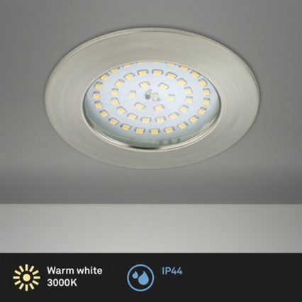 Briloner 8310-012 - LED įleidžiamas lubinis vonios šviestuvas LED/10,5W/230V IP44