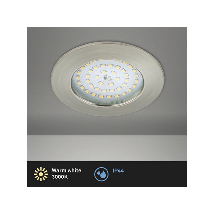 Briloner 8310-012 - LED įleidžiamas lubinis vonios šviestuvas LED/10,5W/230V IP44