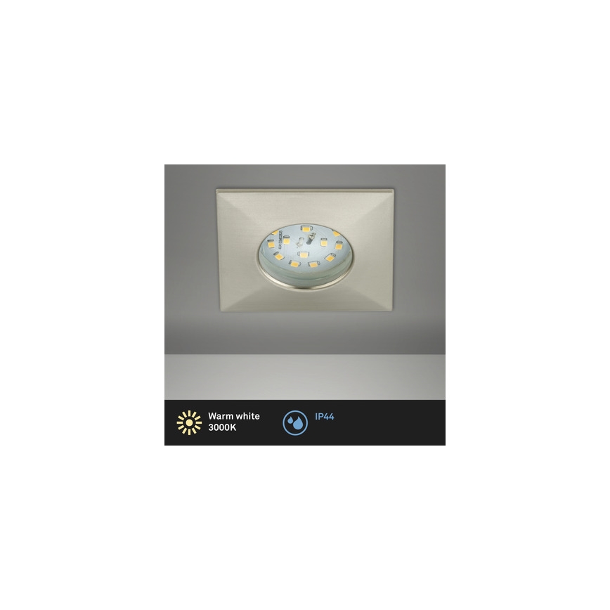 Briloner 8313-012 - LED įleidžiamas lubinis vonios šviestuvas LED/5W/230V IP44 matinis chromas