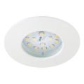 Briloner 8316-016 - LED dimeriuojamas vonios kambario įleidžiamas šviestuvas LED/5,5W/230V IP44 baltas