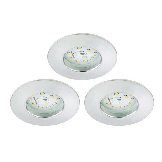 Briloner 8316-039-KOMPLEKTAS 3x LED Reguliuojamas vonios įleidžiamas šviestuvas LED/5,5W/230V IP44