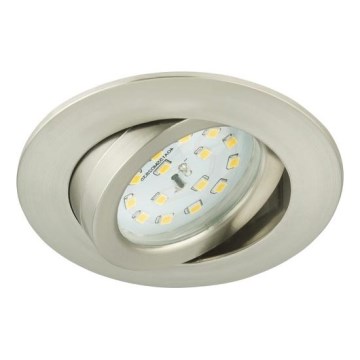 Briloner 8317-012 - reguliuojamo ryškumo LED vonios įleidžiamas lubų šviestuvas LED/5,5W/230V IP23 matinis chromas