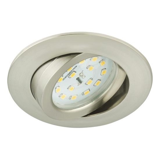 Briloner 8317-012 - reguliuojamo ryškumo LED vonios įleidžiamas lubų šviestuvas LED/5,5W/230V IP23 matinis chromas