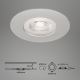 Briloner- KOMPLEKTAS 3x LED įleidžiamas lubinis vonios šviestuvas LED/4,9W/230V IP44 sidabras