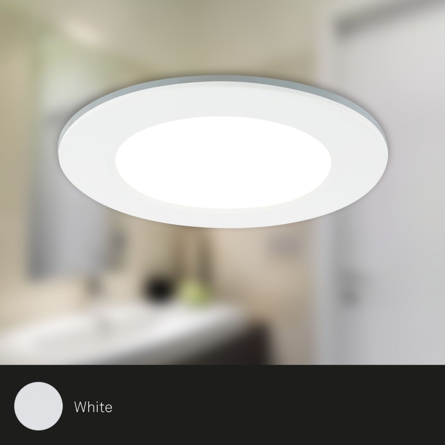 Briloner - KOMPLEKTAS 3x RGBW LED Reguliuojamas vonios įleidžiamas šviestuvas LED/4,8W/230V 3000-6500K IP65 + nuotolinio valdymo pultas