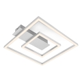 Briloner - LED lubinis šviestuvas FRAME LED/22W/230V 3000K 30x32 cm matinis chromas