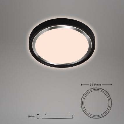 Briloner - LED lubinis šviestuvas KAHIKO LED/15W/230V juoda