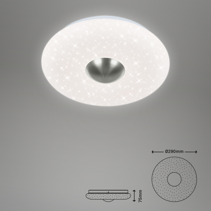 Briloner - LED lubinis šviestuvas NALU LED/12W/230V