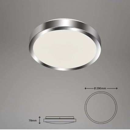 Briloner - LED lubinis vonios šviestuvas SPLASH LED/15W/230V IP44