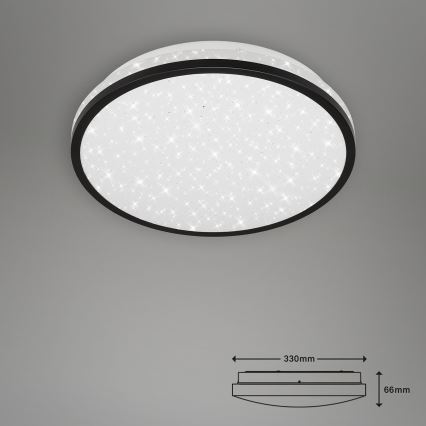 Briloner - LED lubinis vonios šviestuvas STARRY SKY LED/12W/230V IP44