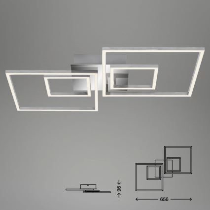 Briloner - LED Pritemdomas lubinis šviestuvas FRAMES LED/40W/230V