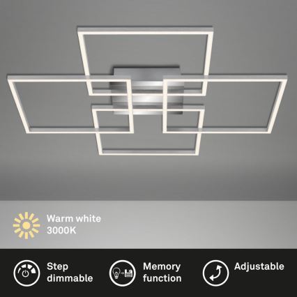 Briloner - LED Pritemdomas tvirtinamas sietynas FRAME 4xLED/12W/230V