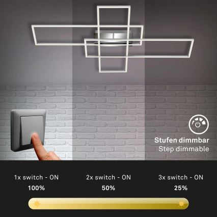 Briloner - LED Pritemdomas tvirtinamas sietynas FRAME LED/50W/230V