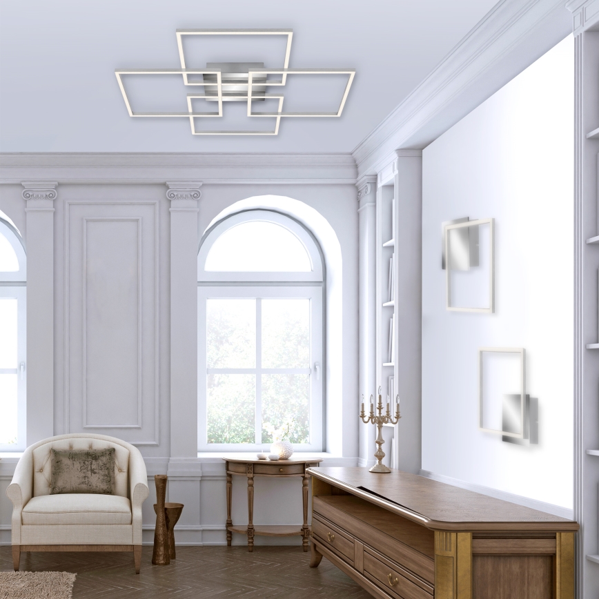 Briloner - LED reguliuojamas paviršinis šviestuvas FRAME 4xLED/12W/230V