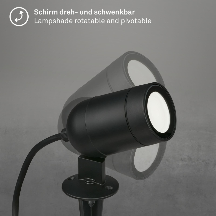 Briloner - LED RGBW reguliuojamas lauko šviestuvas LED/4,4W/230V 2700/4000/6500K IP44 Wi-Fi Tuya