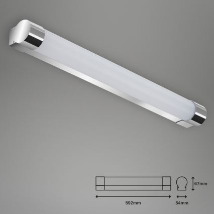 Briloner - LED vonios veidrodžio apšvietimas SPLASH LED/10W/230V IP44