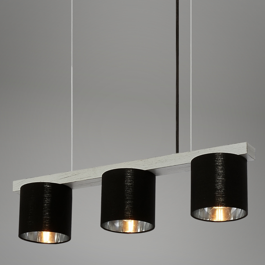 Briloner - Pakabinamas sietynas LURI 3xE14/25W/230V kaučiukas