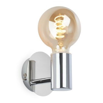 Briloner - Vonios sieninis šviestuvas 1xE27/10W/230V IP44, blizgus chromas