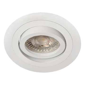 Brosline - įleidžiamas šviestuvas 1xGU10/10W/230V, baltas