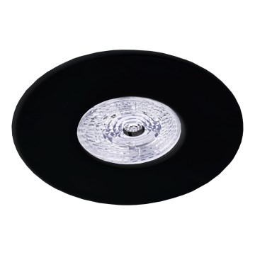 Brosline - įleidžiamas šviestuvas 1xGU10/10W/230V, juodas