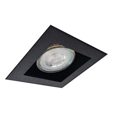Brosline - Įleidžiamas šviestuvas 1xGU10/10W/230V juodas