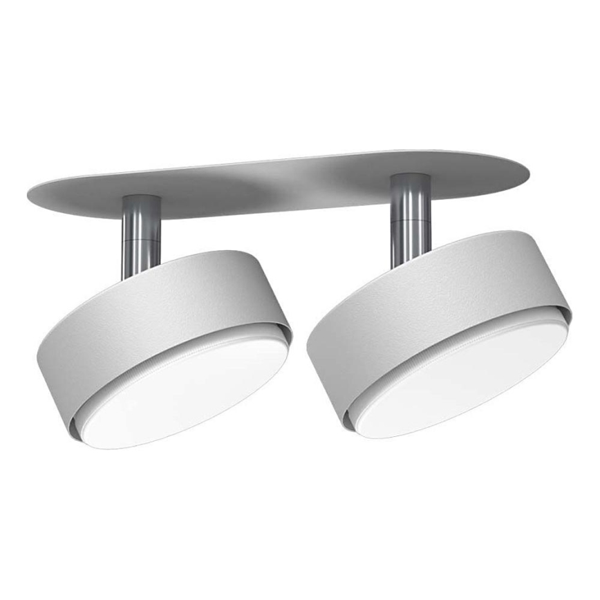 Brosline - Įmontuojamas taškinis šviestuvas 2xGX53/9W/230V baltas