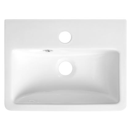 Bruckner - Kriauklė NOAM 37,5x28 cm keramika/balta