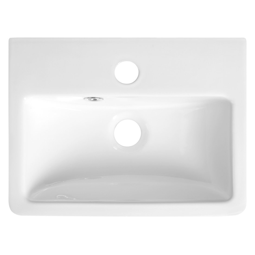 Bruckner - Kriauklė NOAM 37,5x28 cm keramika/balta