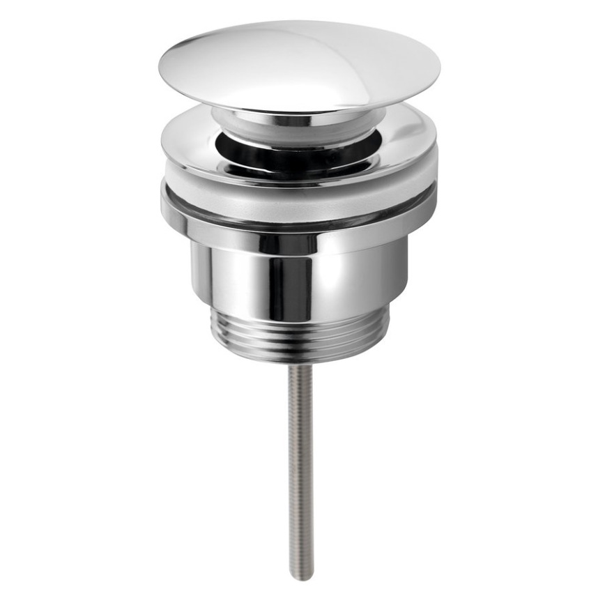 Bruckner - Kriauklės nuotekų sistema be perviršio CLICK-CLACK diametras 6,4 cm blizgus chromas
