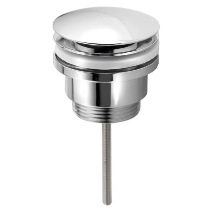 Bruckner - Kriauklės nuotekų sistema be perviršio CLICK-CLACK diametras 6,4 cm blizgus chromas