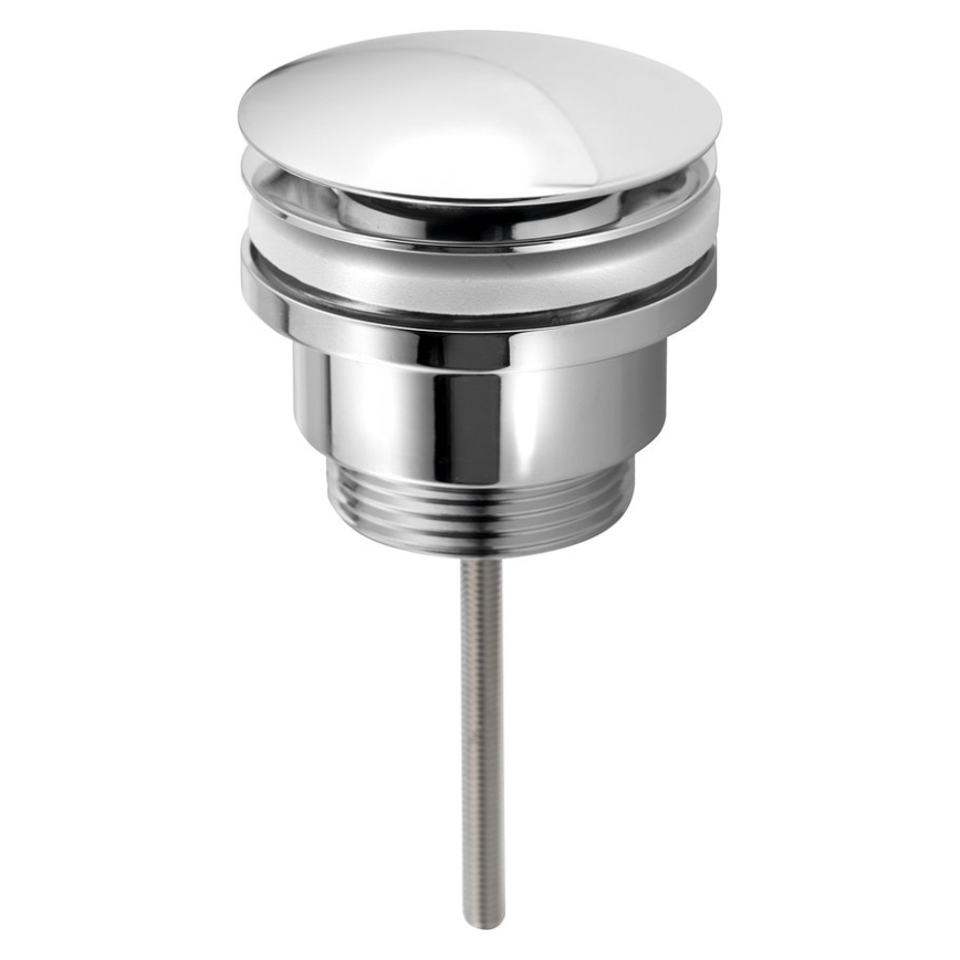 Bruckner - Kriauklės nuotekų sistema be perviršio CLICK-CLACK diametras 6,4 cm blizgus chromas
