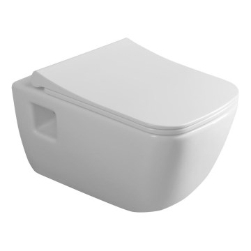 Bruckner - Pakabinamas Rimless WC WALTER keramika/balta