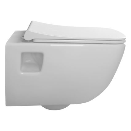 Bruckner - Pakabinamas Rimless WC WALTER keramika/balta