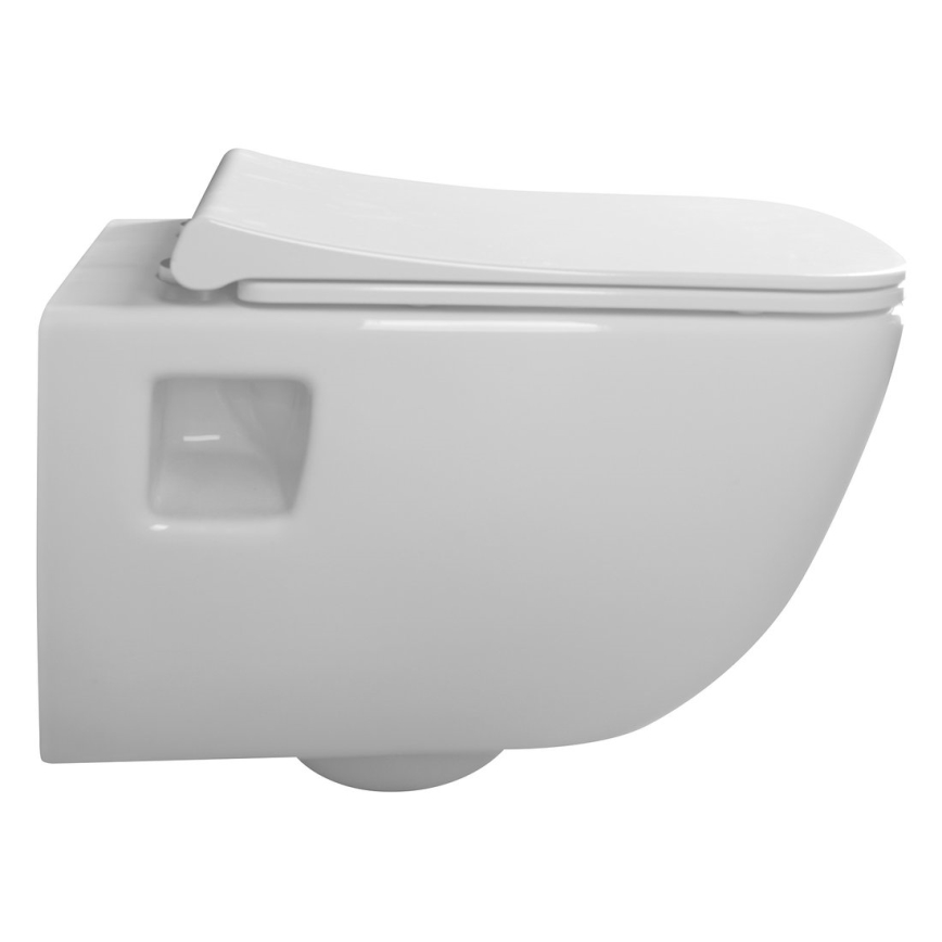 Bruckner - Pakabinamas Rimless WC WALTER keramika/balta