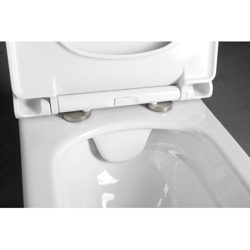Bruckner - Pakabinamas Rimless WC WALTER keramika/balta