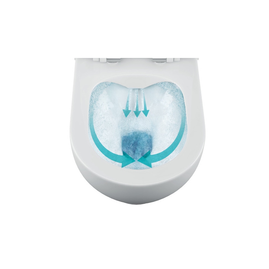 Bruckner - Pakabinamas Rimless WC WALTER keramika/balta