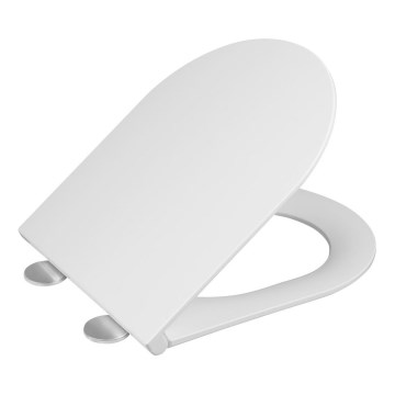 Bruckner - Tualeto dangtis SoftClose FULDA SLIM balta