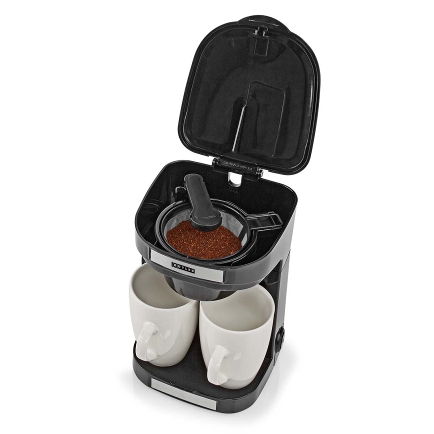 Butler - Kavos aparatas dviem puodeliams 450W/230V juodas