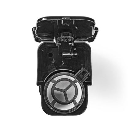 Butler - Vieno puodelio kavos aparatas 0,4 l su kelioniniu puodeliu 750W/230V nerūdijančio plieno/juoda