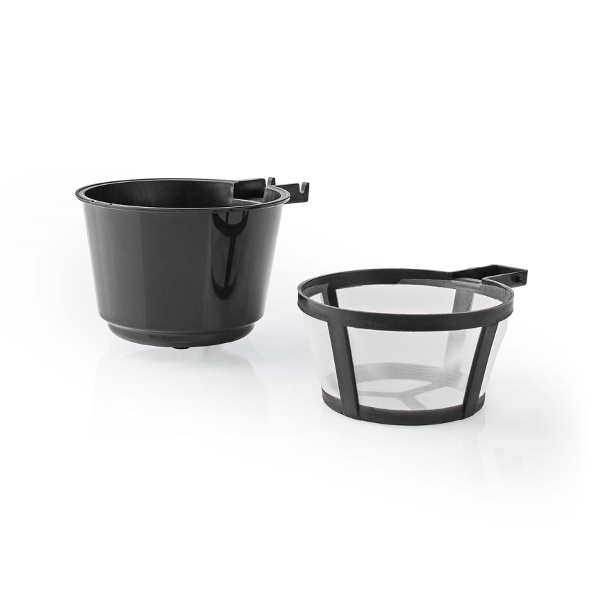 Butler - vieno puodelio kavos aparatas 0,4 l su laikmačiu ir kelioniniu puodeliu 750W/230V nerūdijančio plieno/juoda