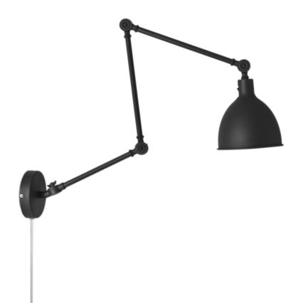ByRydens - sieninis šviestuvas BAZAR 1xE27/5W/230V juodas