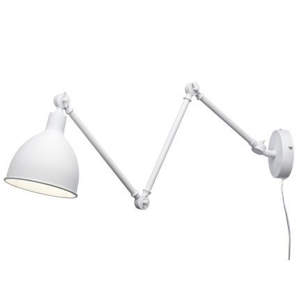 ByRydens - Sieninis šviestuvas BAZAR 1xE27/5W/230V baltas