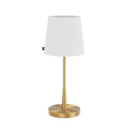 ByRydens - Stalinis šviestuvas LUMI 1xE27/8W/230V balta/auksinė 48,5 cm