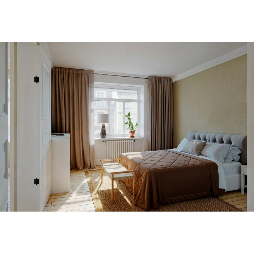 ByRydens - Stalinis šviestuvas BARTHA 1xE27/8W/230V smėlio spalvos